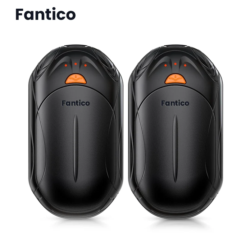 FANTICO Hand Warmers Rechargeable 2 Pack, AI Temperature Control Pocket Size Electric Handwarmers, Quick Charge Portable Hand Warmer Great Gift for Christmas Outdoors, Hunting, Golf, Camping