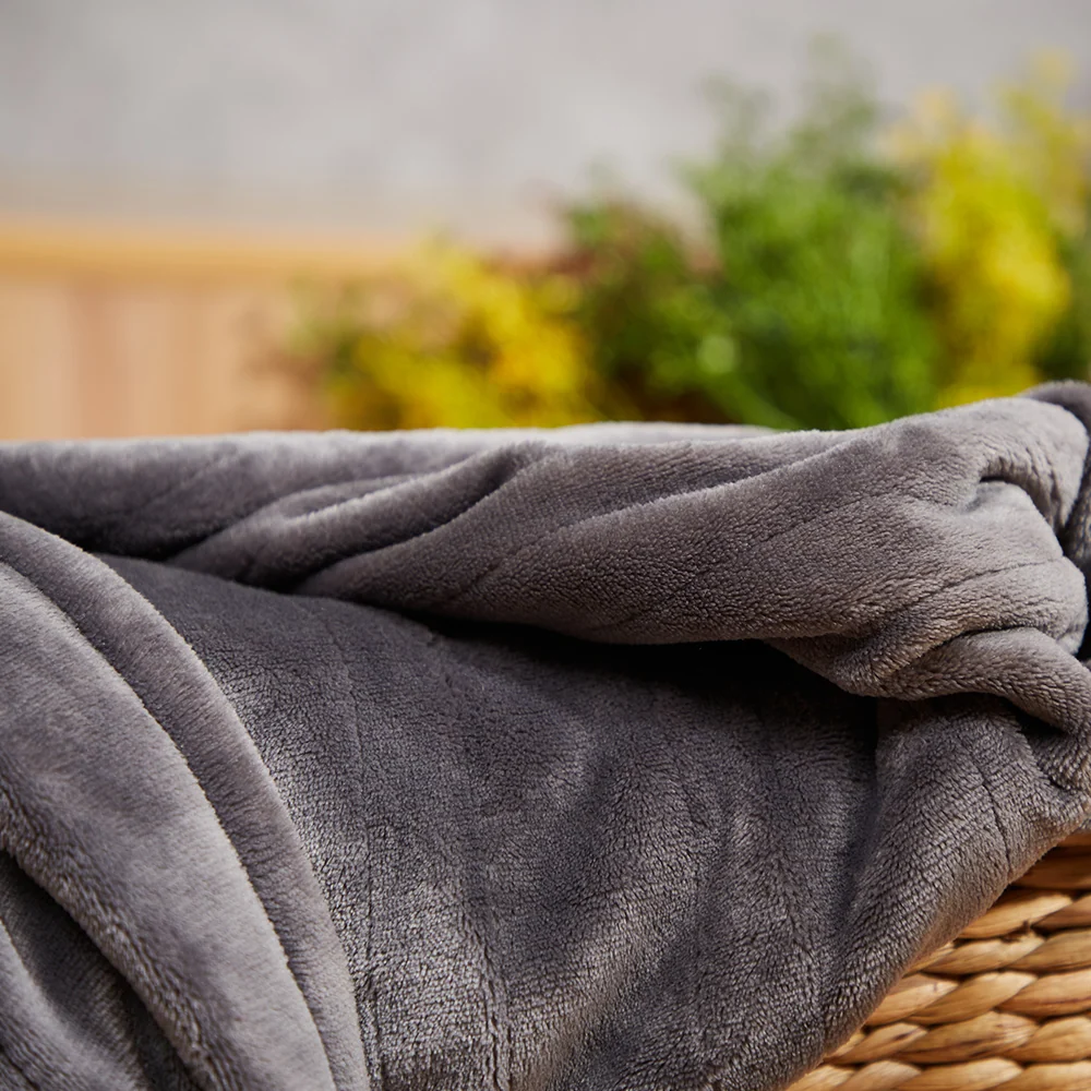 Woomer Electric Heating Blanket in Gray, 62 x 84 Inches